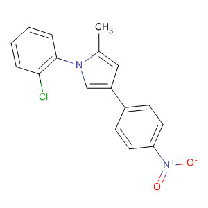 88502-78-7  1H-Pyrrole, 1-(2-chlorophenyl)-2-methyl-4-(4-nitrophenyl)-