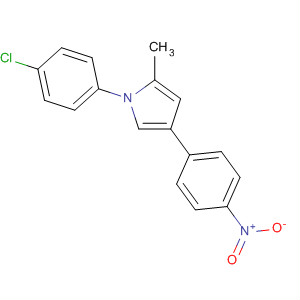 88502-79-8  1H-Pyrrole, 1-(4-chlorophenyl)-2-methyl-4-(4-nitrophenyl)-