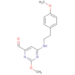 885067-85-6  4-Pyrimidinecarboxaldehyde,2-methoxy-6-[[2-(4-methoxyphenyl)ethyl]amino]-