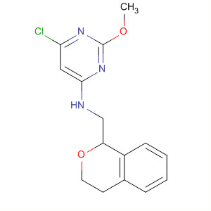 885069-09-0  4-Pyrimidinamine,6-chloro-N-[(3,4-dihydro-1H-2-benzopyran-1-yl)methyl]-2-methoxy-