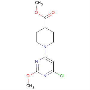 885069-26-1  4-Piperidinecarboxylic acid, 1-(6-chloro-2-methoxy-4-pyrimidinyl)-,methyl ester