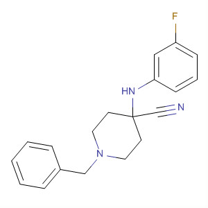 885115-40-2  4-Piperidinecarbonitrile, 4-[(3-fluorophenyl)amino]-1-(phenylmethyl)-