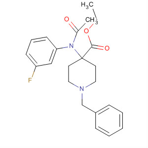 885115-42-4  4-Piperidinecarboxylic acid,4-[acetyl(3-fluorophenyl)amino]-1-(phenylmethyl)-, ethyl ester