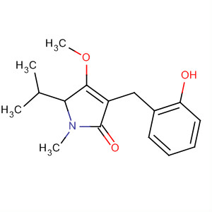 88517-64-0  2H-Pyrrol-2-one,1,5-dihydro-3-(hydroxyphenylmethyl)-4-methoxy-1-methyl-5-(1-methylethyl)-