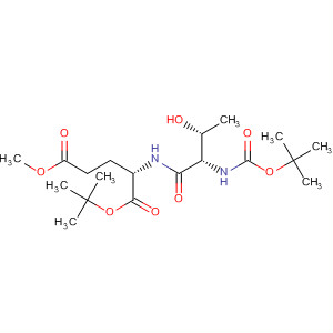 88545-85-1  L-Glutamic acid, N-[N-[(1,1-dimethylethoxy)carbonyl]-L-threonyl]-,5-(1,1-dimethylethyl) 1-methyl ester