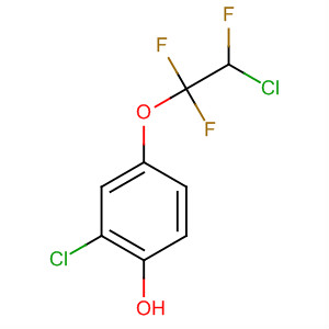 88553-92-8  Phenol, 2-chloro-4-(2-chloro-1,1,2-trifluoroethoxy)-