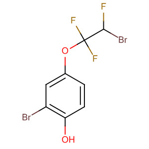 88553-93-9  Phenol, 2-bromo-4-(2-bromo-1,1,2-trifluoroethoxy)-