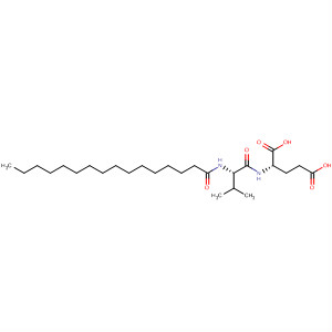 88556-81-4  L-Glutamic acid, N-[N-(1-oxohexadecyl)-L-valyl]-