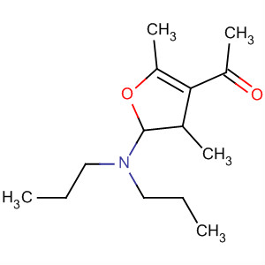 88557-00-0  Ethanone, 1-[5-(dipropylamino)-4,5-dihydro-2,4-dimethyl-3-furanyl]-