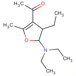 88557-07-7  Ethanone, 1-[5-(diethylamino)-4-ethyl-4,5-dihydro-2-methyl-3-furanyl]-