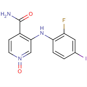 885588-07-8  4-Pyridinecarboxamide, 3-[(2-fluoro-4-iodophenyl)amino]-, 1-oxide