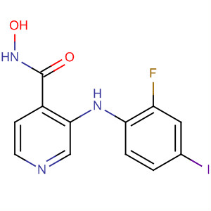 885588-88-5  4-Pyridinecarboxamide, 3-[(2-fluoro-4-iodophenyl)amino]-N-hydroxy-