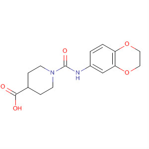 885687-27-4  4-Piperidinecarboxylic acid,1-[[(2,3-dihydro-1,4-benzodioxin-6-yl)amino]carbonyl]-