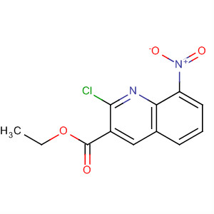 885687-41-2  3-Quinolinecarboxylic acid, 2-chloro-8-nitro-, ethyl ester