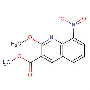 885687-42-3  3-Quinolinecarboxylic acid, 2-methoxy-8-nitro-, methyl ester