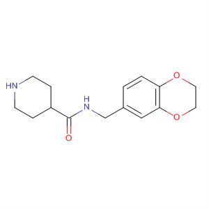 885687-51-4  4-Piperidinecarboxamide,N-[(2,3-dihydro-1,4-benzodioxin-6-yl)methyl]-