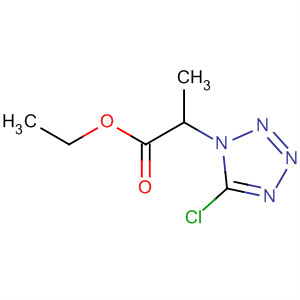 88570-62-1  1H-Tetrazole-1-propanoic acid, 5-chloro-, ethyl ester