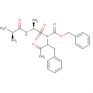 88576-76-5  L-Alaninamide,N-[(phenylmethoxy)carbonyl]-L-alanyl-N-[2-oxo-1-(phenylmethyl)propyl]-,(S)-