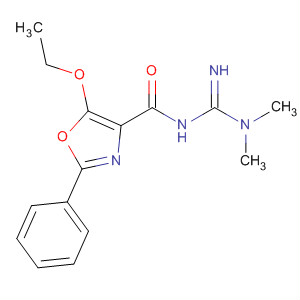 88584-29-6  4-Oxazolecarboxamide,N-[(dimethylamino)iminomethyl]-5-ethoxy-2-phenyl-