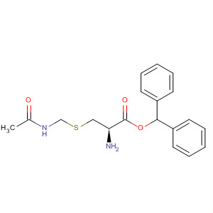 88593-90-2  L-Cysteine, S-[(acetylamino)methyl]-, diphenylmethyl ester