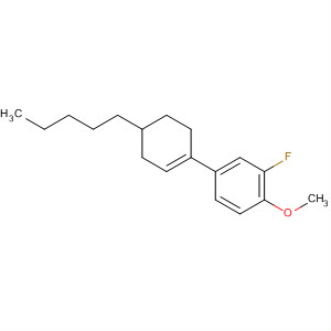 88607-10-7  Benzene, 2-fluoro-1-methoxy-4-(4-pentyl-1-cyclohexen-1-yl)-