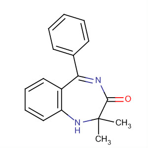 88629-08-7  3H-1,4-Benzodiazepin-3-one, 1,2-dihydro-2,2-dimethyl-5-phenyl-