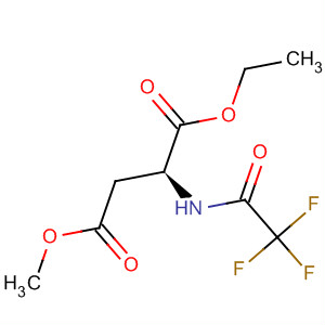 88631-34-9  L-Aspartic acid, N-(trifluoroacetyl)-, 4-ethyl 1-methyl ester