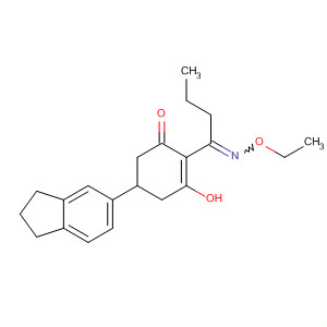 88632-17-1  2-Cyclohexen-1-one,5-(2,3-dihydro-1H-inden-5-yl)-2-[1-(ethoxyimino)butyl]-3-hydroxy-