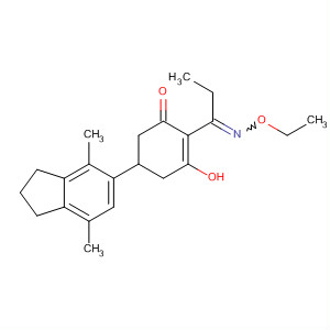 88632-20-6  2-Cyclohexen-1-one,5-(2,3-dihydro-4,7-dimethyl-1H-inden-5-yl)-2-[1-(ethoxyimino)propyl]-3-hydroxy-