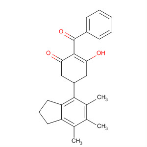 88633-80-1  2-Cyclohexen-1-one,2-benzoyl-5-(2,3-dihydro-5,6,7-trimethyl-1H-inden-4-yl)-3-hydroxy-