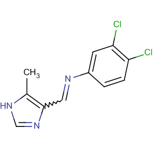 88634-81-5  Benzenamine, 3,4-dichloro-N-[(5-methyl-1H-imidazol-4-yl)methylene]-