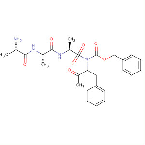 88643-40-7  L-Alaninamide,N-[(phenylmethoxy)carbonyl]-L-alanyl-L-alanyl-N-[2-oxo-1-(phenylmethyl)propyl]-, (R)-