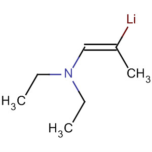 88653-11-6  Lithium, [2-(diethylamino)-1-methylethenyl]-, (Z)-