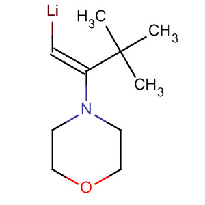 88653-14-9  Lithium, [3,3-dimethyl-2-(4-morpholinyl)-1-butenyl]-, (E)-