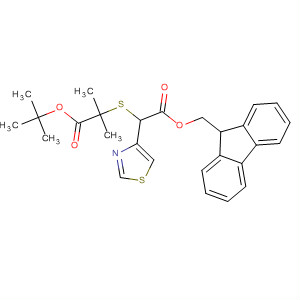 886532-99-6  4-Thiazoleacetic acid,2-[[2-(1,1-dimethylethoxy)-1,1-dimethyl-2-oxoethyl]thio]-,9H-fluoren-9-ylmethyl ester