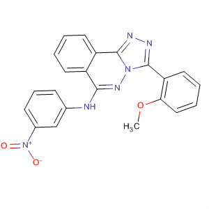 882984-21-6  1,2,4-Triazolo[3,4-a]phthalazin-6-amine,3-(2-methoxyphenyl)-N-(3-nitrophenyl)-