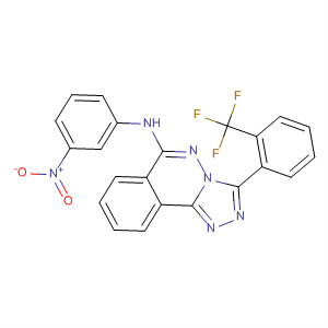 882984-24-9  1,2,4-Triazolo[3,4-a]phthalazin-6-amine,N-(3-nitrophenyl)-3-[2-(trifluoromethyl)phenyl]-