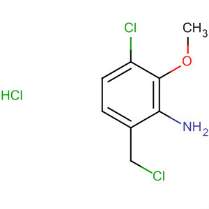 88301-80-8  Benzenamine, 3-chloro-6-(chloromethyl)-2-methoxy-, hydrochloride