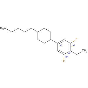 88308-40-1  Benzene, 2-ethyl-1,3-difluoro-5-(4-pentylcyclohexyl)-, trans-