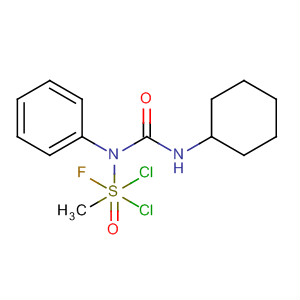 88308-61-6  Methanesulfenamide,1,1-dichloro-N-[(cyclohexylamino)carbonyl]-1-fluoro-N-phenyl-