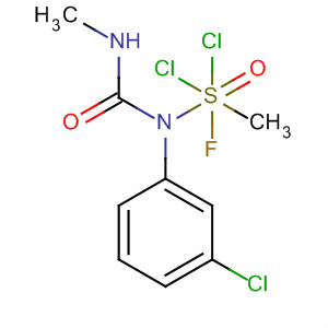 88308-73-0  Methanesulfenamide,1,1-dichloro-N-(3-chlorophenyl)-1-fluoro-N-[(methylamino)carbonyl]-