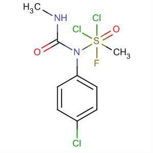 88308-75-2  Methanesulfenamide,1,1-dichloro-N-(4-chlorophenyl)-1-fluoro-N-[(methylamino)carbonyl]-