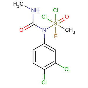 88308-77-4  Methanesulfenamide,1,1-dichloro-N-(3,4-dichlorophenyl)-1-fluoro-N-[(methylamino)carbonyl]-