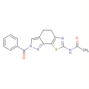 883192-78-7  Acetamide,N-(2-benzoyl-4,5-dihydro-2H-pyrazolo[4,3-g]benzothiazol-7-yl)-