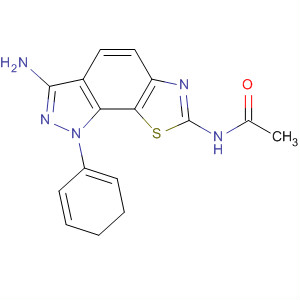 883192-90-3  Acetamide,N-(3-amino-4,5-dihydro-1-phenyl-1H-pyrazolo[4,3-g]benzothiazol-7-yl)-
