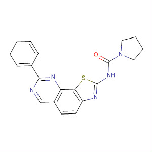 883194-49-8  1-Pyrrolidinecarboxamide,N-(4,5-dihydro-8-phenylthiazolo[4,5-h]quinazolin-2-yl)-