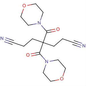 88321-27-1  Morpholine, 4,4'-[2,2-bis(2-cyanoethyl)-1,3-dioxo-1,3-propanediyl]bis-