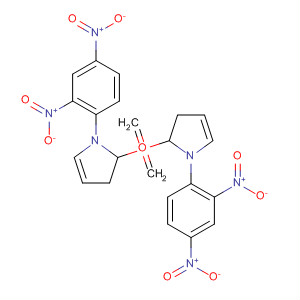 88322-51-4  1H-Pyrrole,2,2'-[oxybis(methylene)]bis[1-(2,4-dinitrophenyl)-2,3-dihydro-