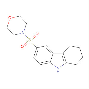 88323-74-4  Morpholine, 4-[(2,3,4,9-tetrahydro-1H-carbazol-6-yl)sulfonyl]-