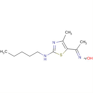 88324-01-0  Ethanone, 1-[4-methyl-2-(pentylamino)-5-thiazolyl]-, oxime